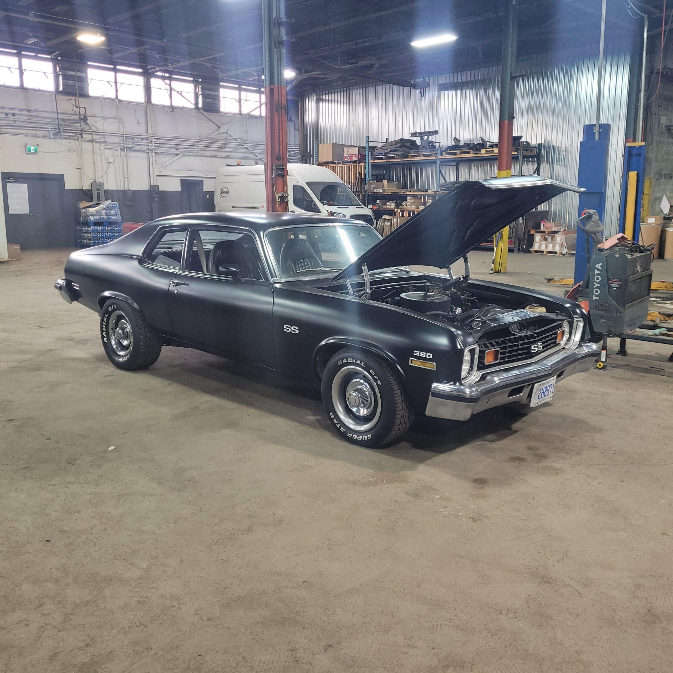 Classic car receiving service