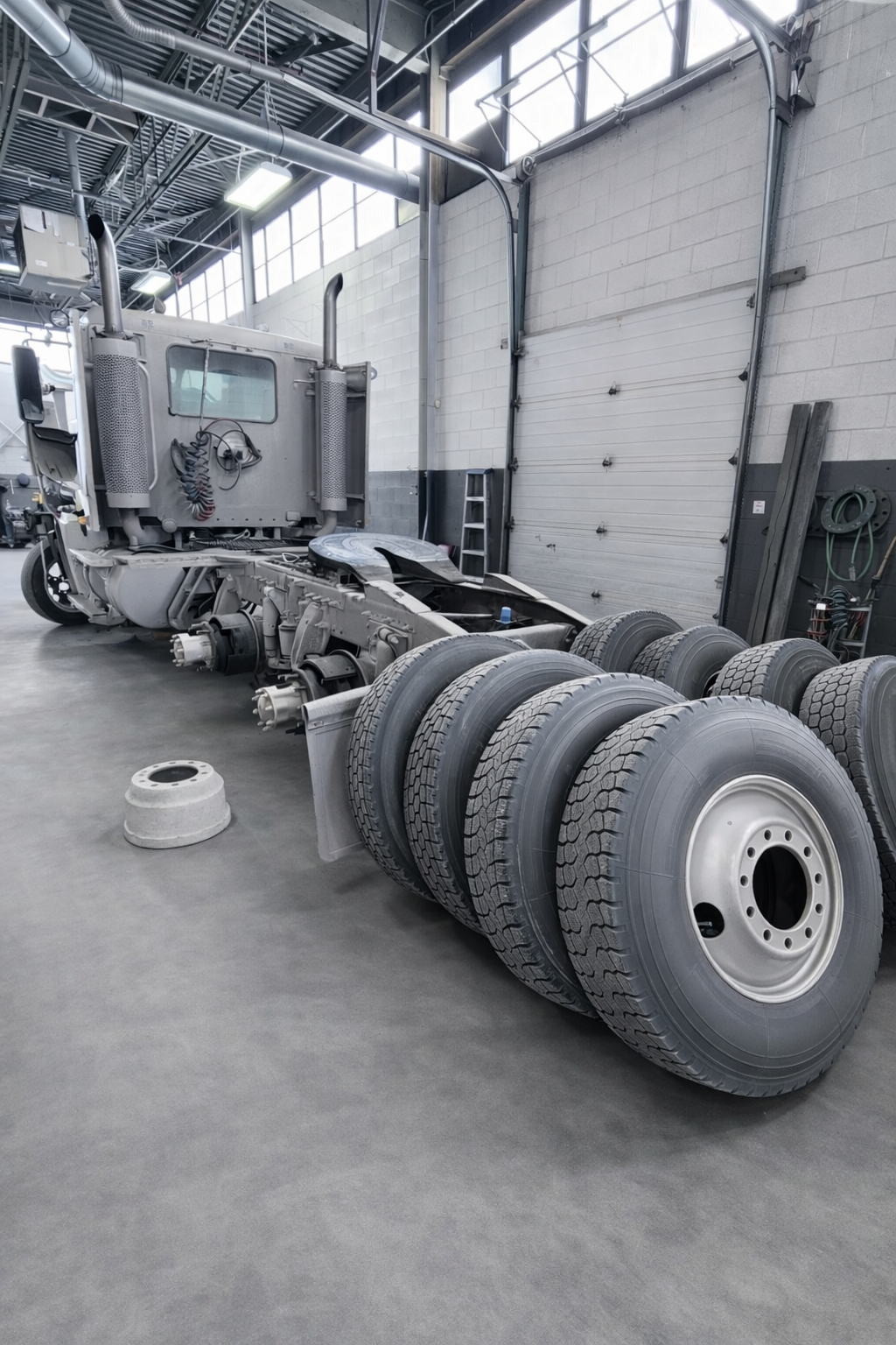 Heavy truck annual safety inspection