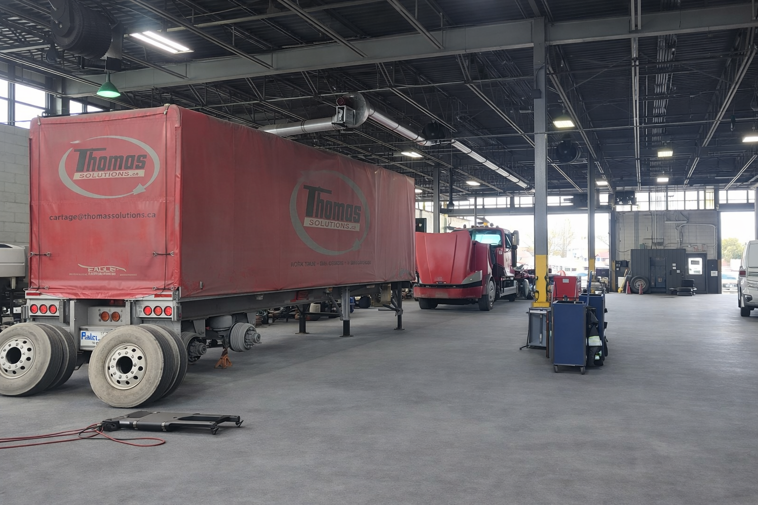 Commercial trailer service